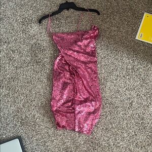 Windsor Pink Sequin Dress